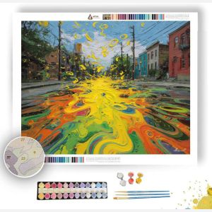 SPRAY LOOP STORM - Paint by Numbers Full Kit