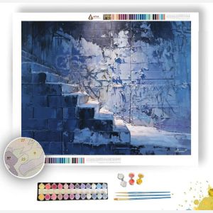 GRAFFITI ICE LINES - Paint by Numbers Full Kit
