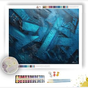 BLUE CITY TAG - Paint by Numbers Full Kit
