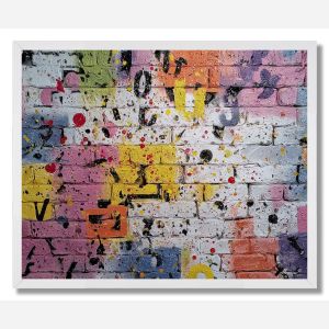 BROKEN CITY TAG - FRAMED