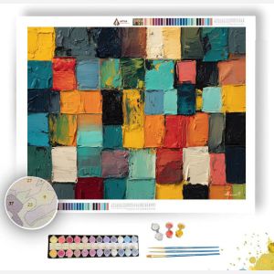 COLOR GRID TAG - Paint by Numbers Full Kit