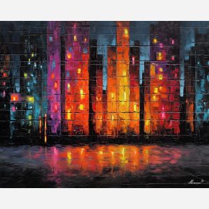 neon graffiti, night spray art, dark brick mural, nightlife glow painting, urban neon colors, bright graffiti shine