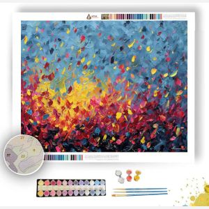 URBAN CONFETTI FIELD - Paint by Numbers Full Kit