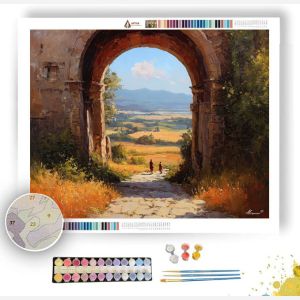 GOLDEN ARCHWAY - Paint by Numbers Full Kit