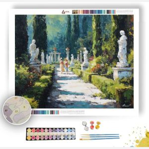 MARBLE GARDEN - Paint by Numbers Full Kit