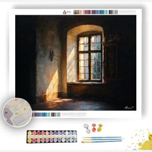 WINDOW OF DUSK - Paint by Numbers Full Kit
