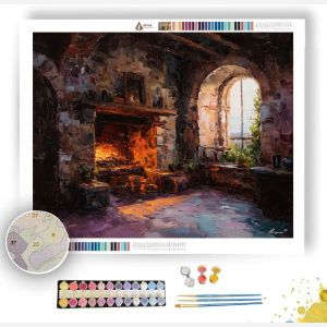 LEFTOVER EMBERS - Paint by Numbers Full Kit