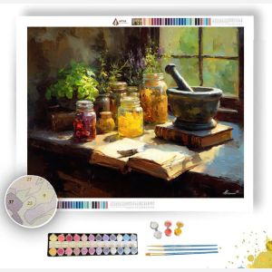 HERBALIST TABLE - Paint by Numbers Full Kit