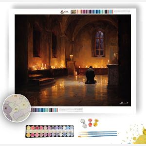 CANDLE PRAYER - Paint by Numbers Full Kit