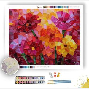 TESSERACT GARDEN BLOOM - Paint by Numbers Full Kit