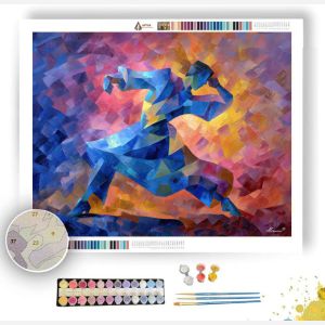 PRISMATIC DANCER FORM - Paint by Numbers Full Kit