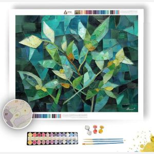 SHARD GLASS BOTANICA - Paint by Numbers Full Kit