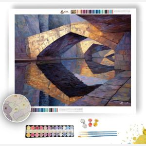 FACETED STONE BRIDGE - Paint by Numbers Full Kit