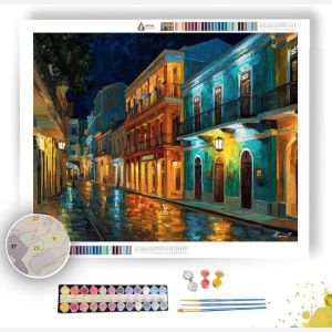 MACAU OLD CASINO LIGHTS - Paint by Numbers Full Kit