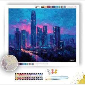 SHENZHEN MODERN WONDER - Paint by Numbers Full Kit
