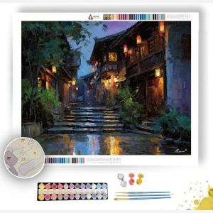 CHENGDU ANREN OLD STREET - Paint by Numbers Full Kit