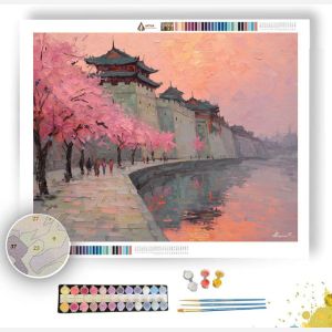 NANJING CITY WALL SUNRISE - Paint by Numbers Full Kit