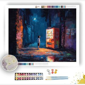 MIDNIGHT VENDING GLOW - Paint by Numbers Full Kit