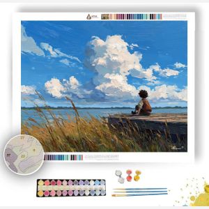 RIVERSIDE WIND - Paint by Numbers Full Kit