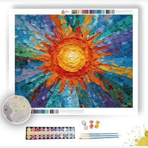 EARTH SUN BALANCE - Paint by Numbers Full Kit