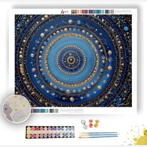 CELESTIAL ORBIT MANDALA - Paint by Numbers Full Kit