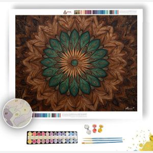 EARTH ROOT MANDALA - Paint by Numbers Full Kit