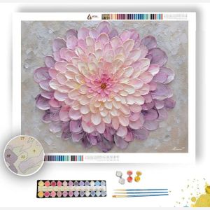 FLORAL DREAM CIRCLE - Paint by Numbers Full Kit