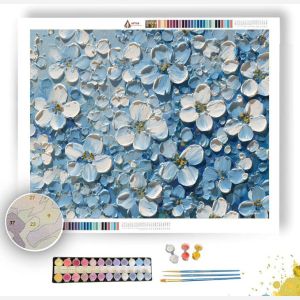 FLORAL SKY BLOSSOM - Paint by Numbers Full Kit