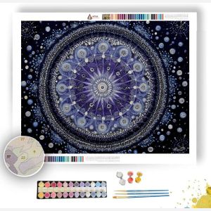 COSMIC STARWHEEL - Paint by Numbers Full Kit