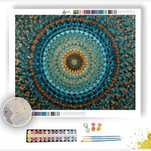 SACRED TRIANGLE WHEEL - Paint by Numbers Full Kit