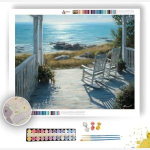 SEASIDE PORCH - Paint by Numbers Full Kit