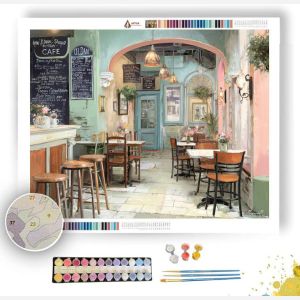 OLD TOWN CAFE - Paint by Numbers Full Kit