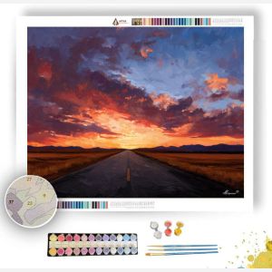 HIGHWAY DREAMLIGHT - Paint by Numbers Full Kit