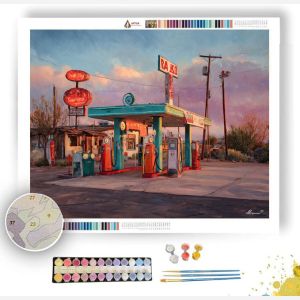 OLD ROADSIDE - Paint by Numbers Full Kit
