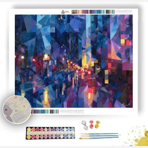 CITY FRAGMENTS - Paint by Numbers Full Kit
