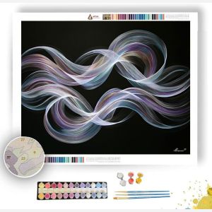 COSMIC CURVES - Paint by Numbers Full Kit
