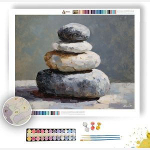 STONE PATH - Paint by Numbers Full Kit