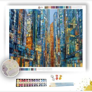 GLASS DISTRICT - Paint by Numbers Full Kit