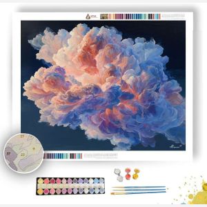 COLOR PUFF - Paint by Numbers Full Kit