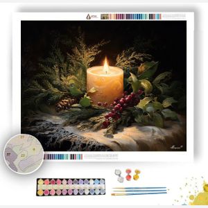 CANDLELIGHT EVE - Paint by Numbers Full Kit