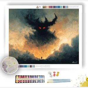 MIDNIGHT DEMON - Paint by Numbers Full Kit