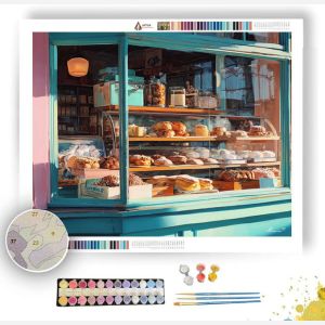 RETRO BAKERY - Paint by Numbers Full Kit