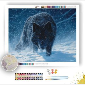 MOONLIT BEAST - Paint by Numbers Full Kit