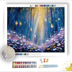 SUNLIT FAIRY GROVE - Paint by Numbers Full Kit