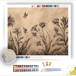 ANTIQUE FAIRY GARDEN - Paint by Numbers Full Kit