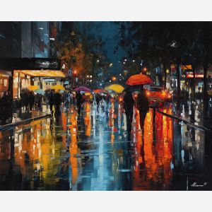RAINY BOULEVARD