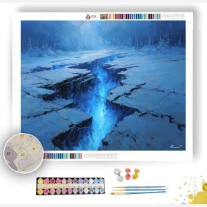 WINTER RIFT - Paint by Numbers Full Kit