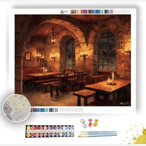 TAVERN EVENING - Paint by Numbers Full Kit
