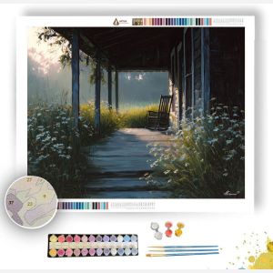 COUNTRY MORNING - Paint by Numbers Full Kit