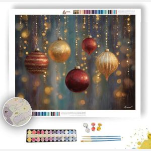 CHRISTMAS SPARKLE - Paint by Numbers Full Kit
